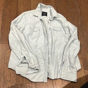 American Eagle size XL womens denim button down